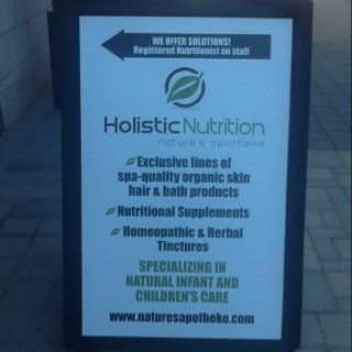 Holistic Nutrition Nature's Apotheke